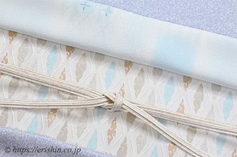 旬のお勧めコーディネート「蝋吹雪小紋に慶雲の名古屋帯」