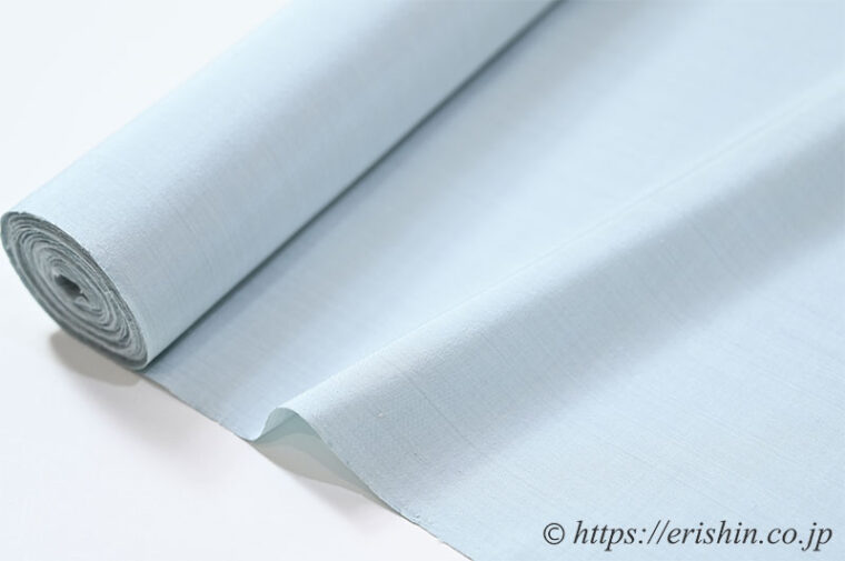 芝崎圭一 座繰り紬無地着尺・反物