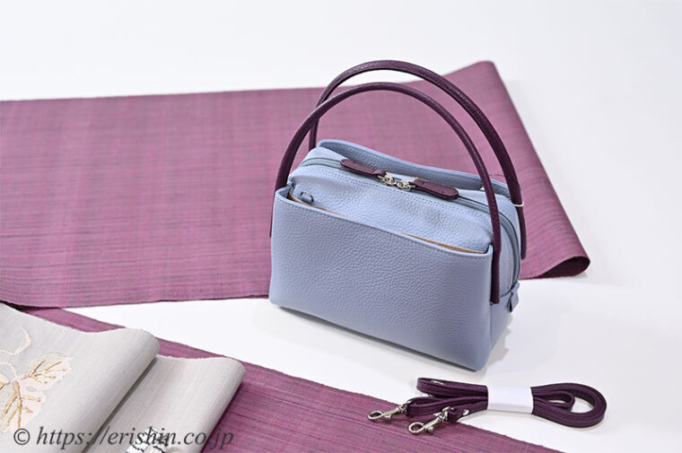 コーディネート例「夢訪庵のフェルナンブーコ染紬着尺に夢訪庵の手織九寸名古屋帯」