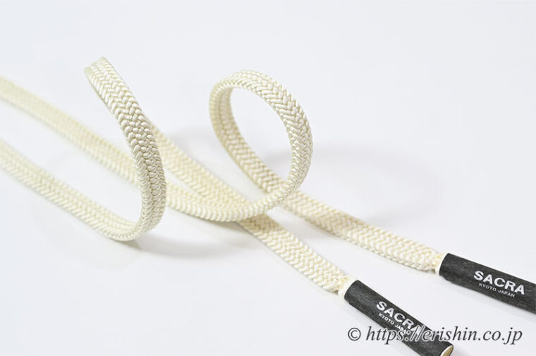 帯締め　 平唐組（極薄若芽色）