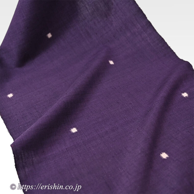 士乎路紬（しおじつむぎ/アラレ絣）　室町の加納