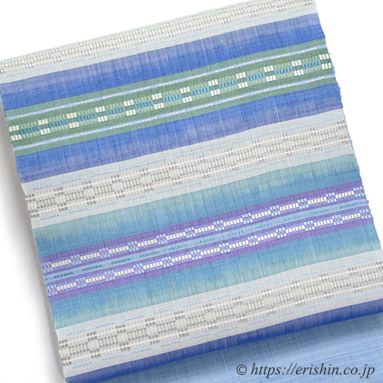 浅倉広美 九寸織名古屋帯（フランボワーズ）生絹