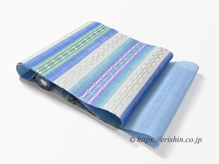 浅倉広美 九寸織名古屋帯（フランボワーズ）生絹