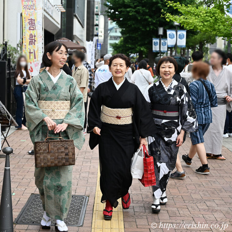 2023年 姫路ゆかたまつり　お客様の着姿