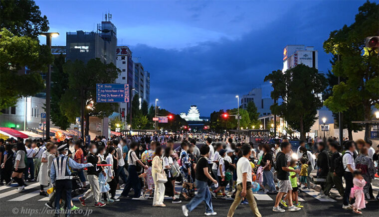 2023年 姫路ゆかたまつり 大手前通りにて