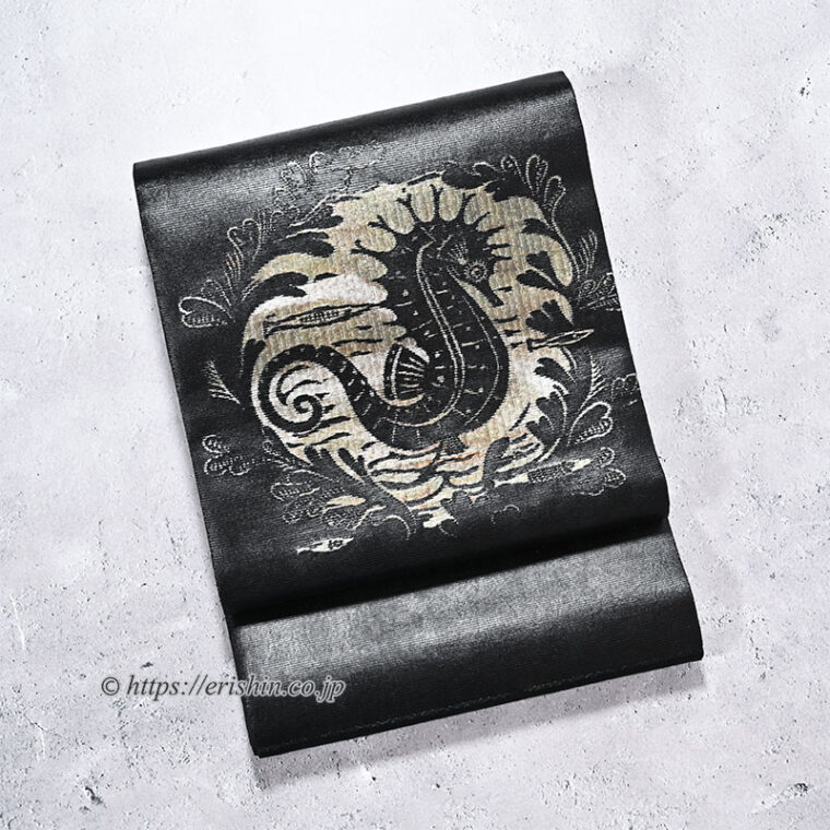 誉田屋源兵衛　袋帯（龍のおとし子）