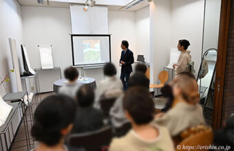 『勝山健史と洛風林　工藝と民藝の重なる処』ギャラリートーク　着物・呉服えり新