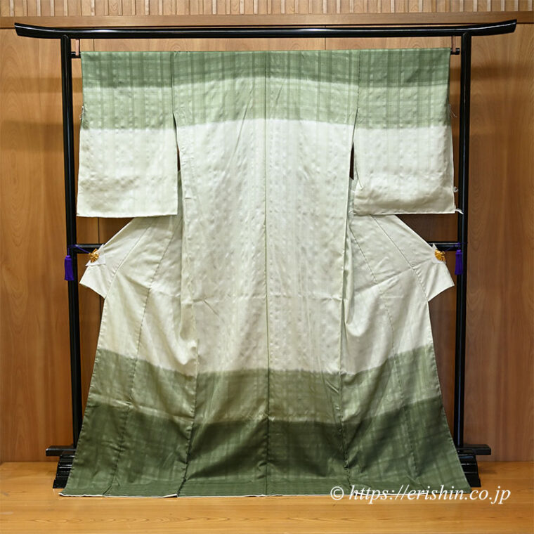 訪問着（熨斗目/紬地）※八掛付き
