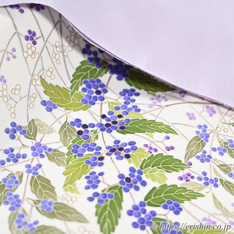 旬のお勧めコーディネート「極上の染帯で　紫式部の染名古屋帯」