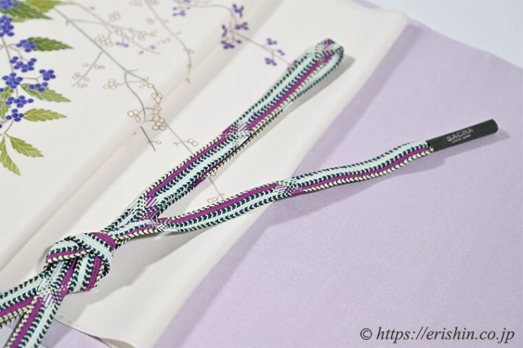 旬のお勧めコーディネート「極上の染帯で　紫式部の染名古屋帯」