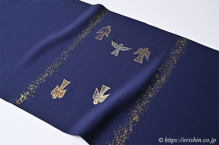 染名古屋帯（エンジェル/塩瀬）