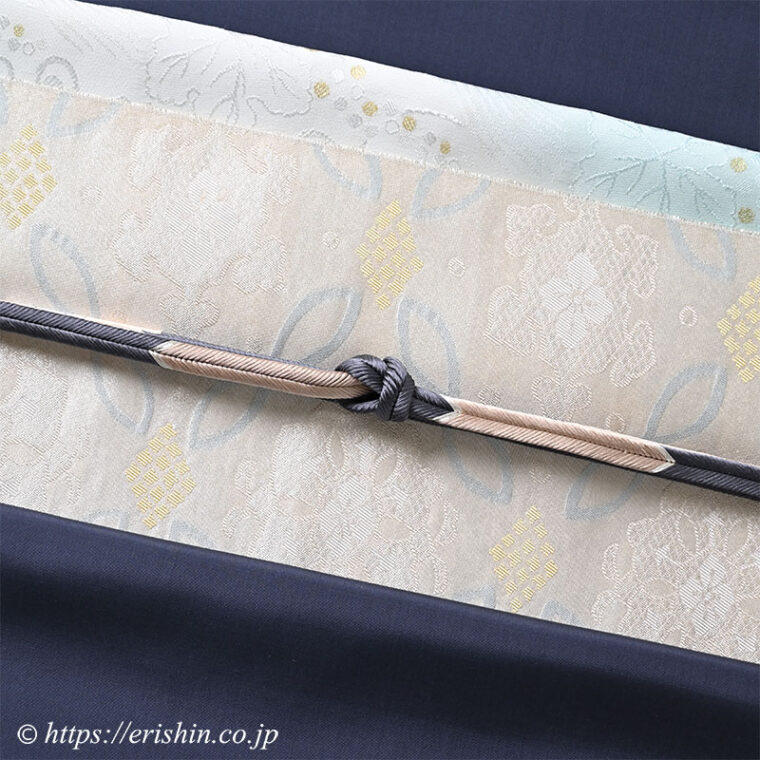 旬のお勧めコーディネート「勝山健史さん尽くし　綺芙織に箔が華やぐ名古屋帯」