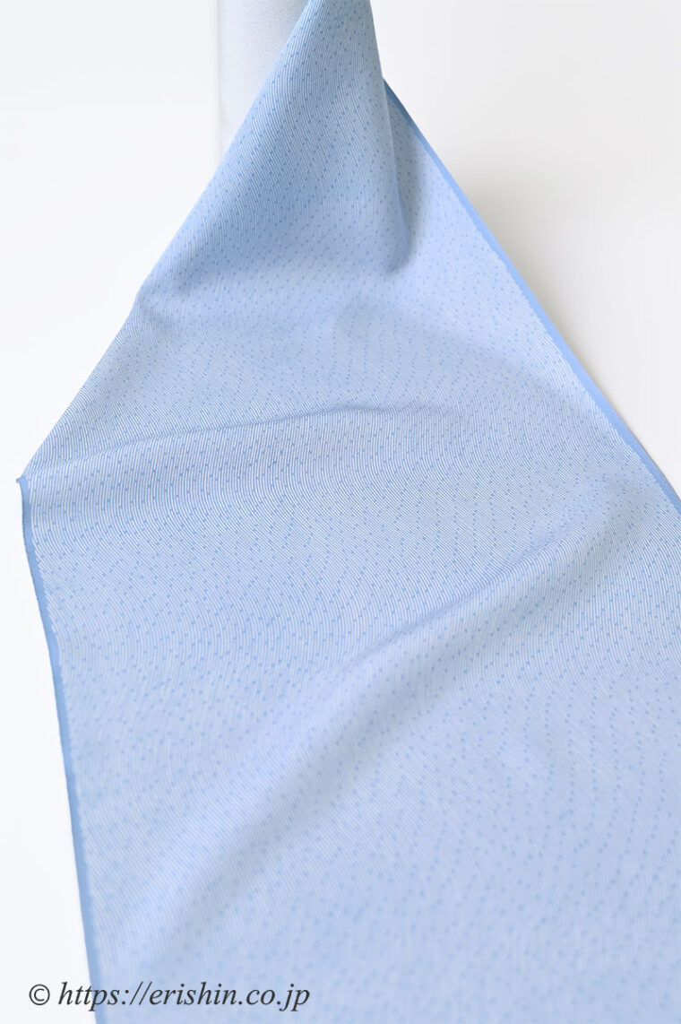 浅野榮一・浅野栄一　竺仙 江戸小紋（木賊よろけ・水色）