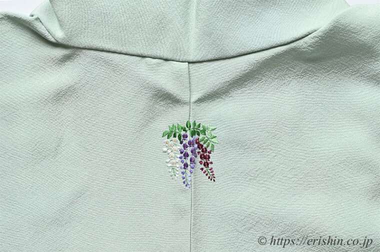 お洒落紋・飾り紋の御誂え　藤花（兵庫県 S様）