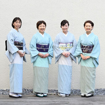 フォトメモリーズ「お揃いのお出かけ縮木綿」