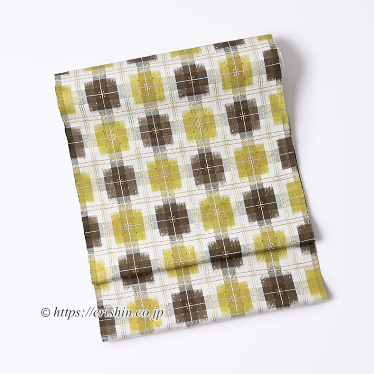 小名木絵千翔　九寸織名古屋帯（Largo）