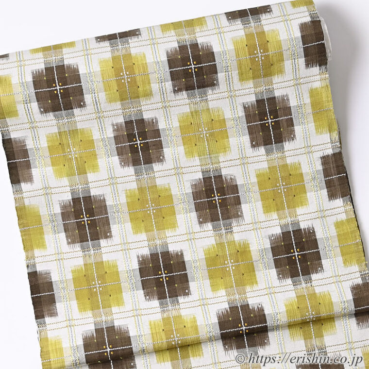 小名木絵千翔　九寸織名古屋帯（Largo）