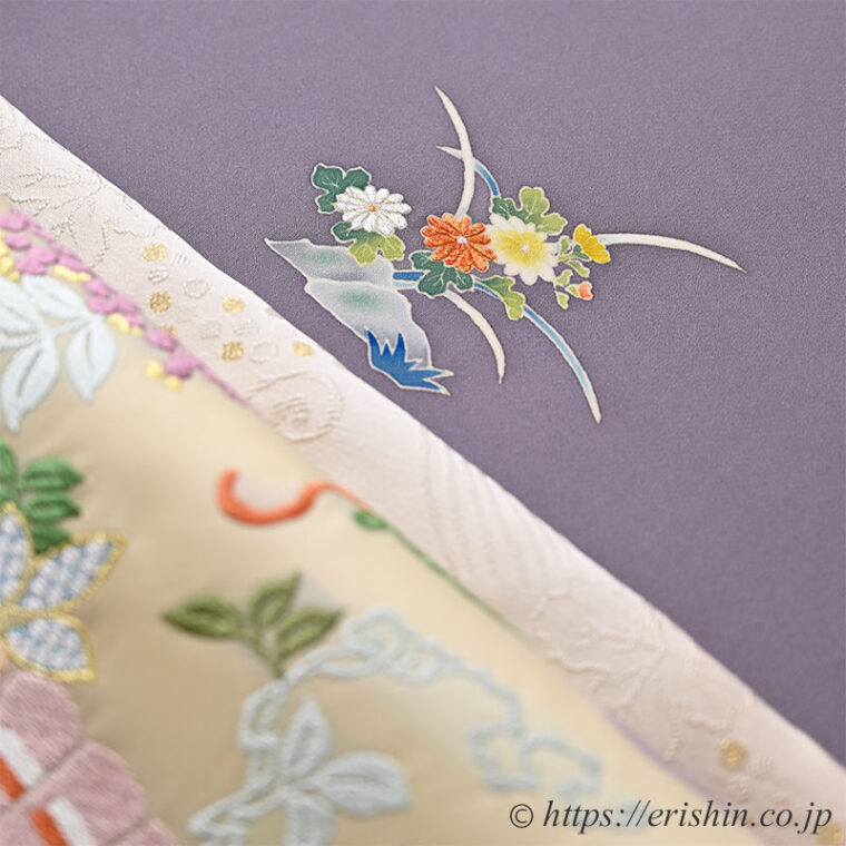 旬のお勧めコーディネート「大羊居の唐子付下に唐織袋帯」