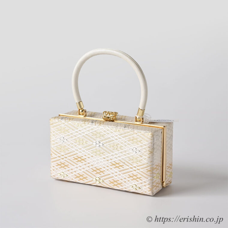 フォーマルバッグ（截金菱文/美術工芸 啓）