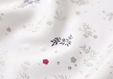 帯揚げ（松竹梅の銀散らし/白地に深蘇芳と憲法染）「着物と帯・呉服えり新」