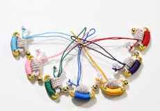 根付け（組紐/厄除け・午）「着物と帯・呉服えり新」