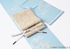 旬のお勧めコーディネート「年の初めに　白の清々しき御所解きの付下を」