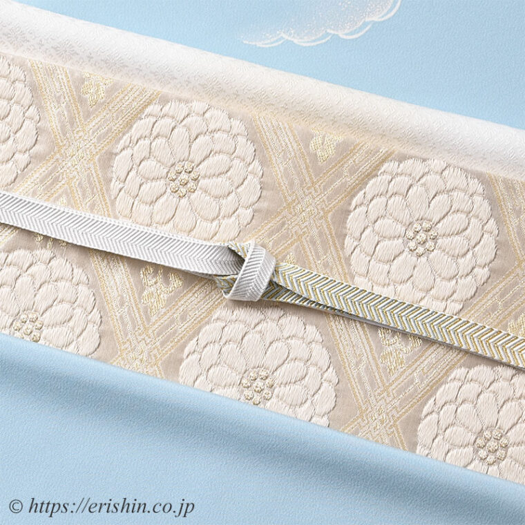 旬のお勧めコーディネート「初春に　白の清々しき御所解きの付下を」