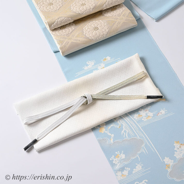 旬のお勧めコーディネート「初春に　白の清々しき御所解きの付下を」