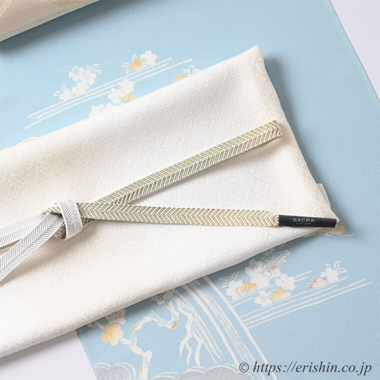 旬のお勧めコーディネート「初春に　白の清々しき御所解きの付下を」