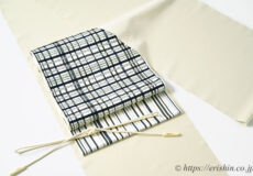 旬のお勧めコーディネート「芝崎圭一座繰紬無地に洛風林の織名古屋帯」