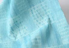 片貝絞り（ホライゾンブルー）「着物と帯・呉服えり新」