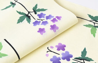 竺仙/ちくせん 玉むし浴衣（紫陽花）「着物と帯・呉服えり新」